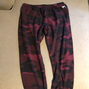 Victoria’s Secret PINK skinny jogger sweats size L